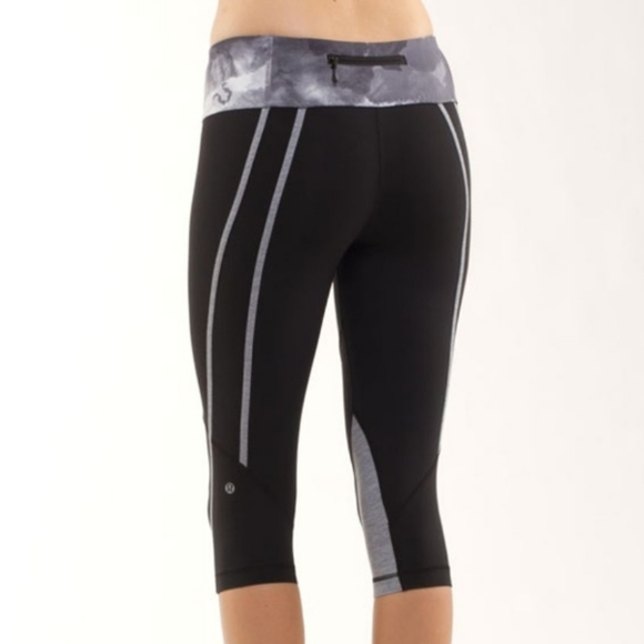 lululemon athletica Pants - LULULEMON Run: For It Crop Leggings